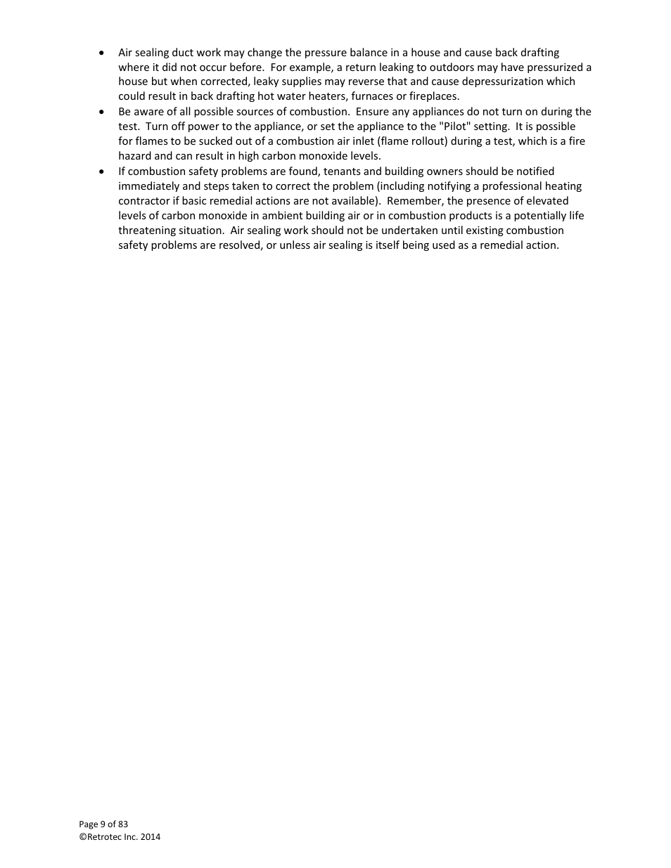 Retrotec DucTester 341 User Manual | Page 9 / 83