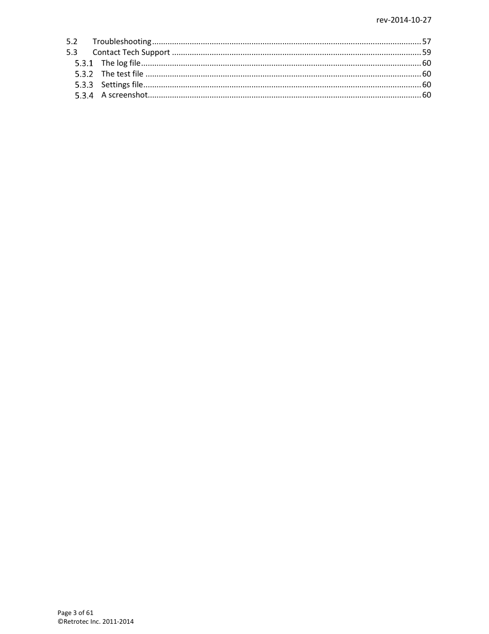 Retrotec FanTestic Customized Reports User Manual | Page 3 / 61