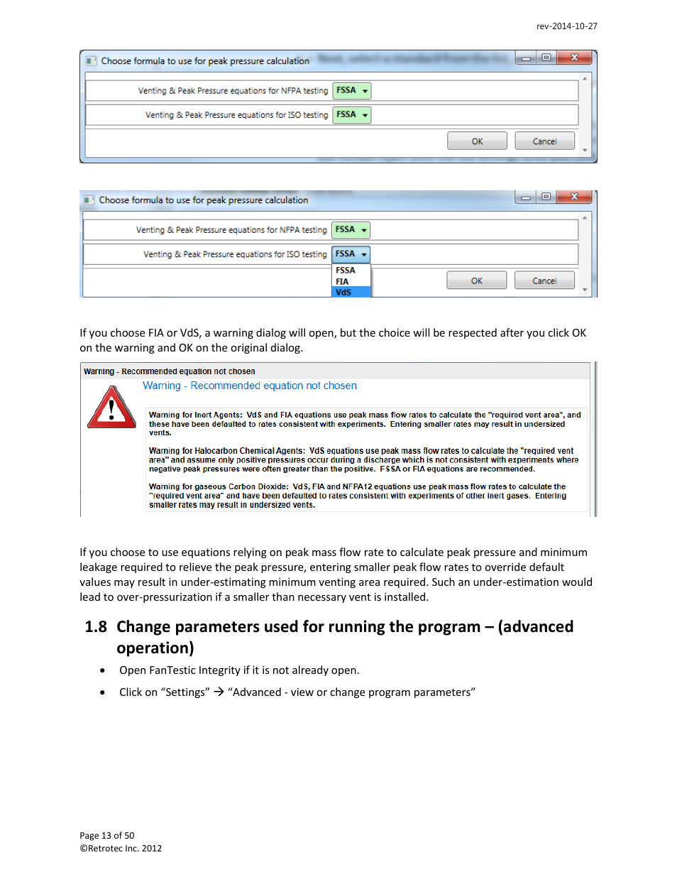 Retrotec FanTestic Integrity (ISO) User Manual | Page 13 / 50