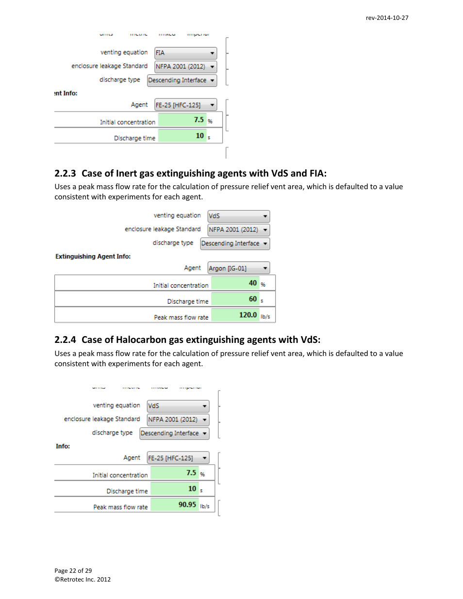 Retrotec FanTestic Integrity (Venting Calculator) User Manual | Page 22 / 29