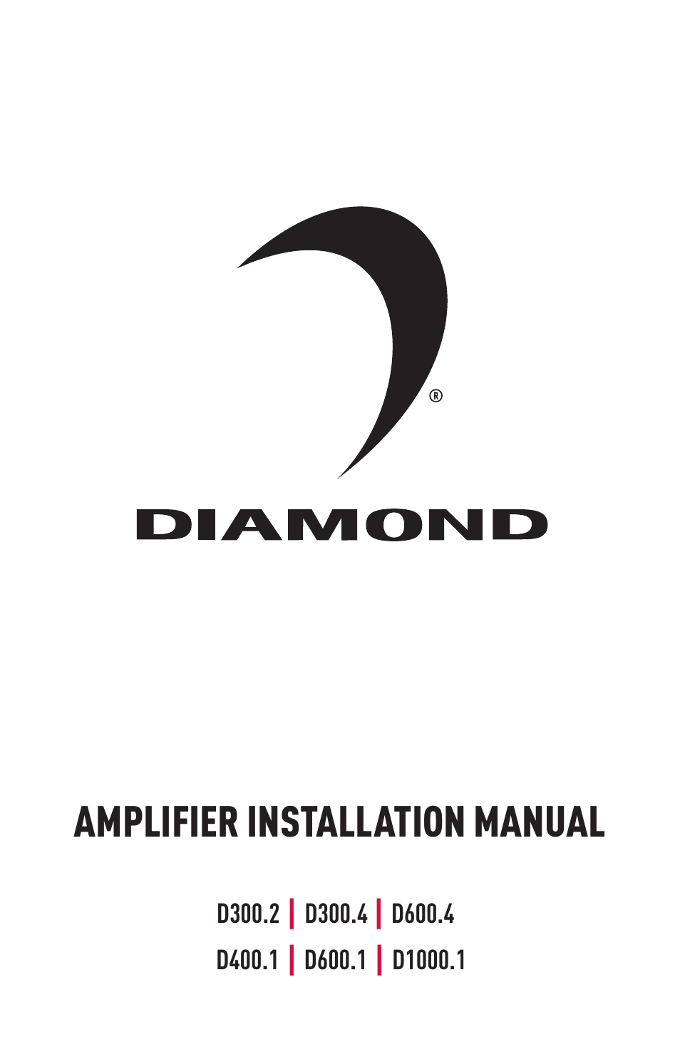 Diamond D400.1 User Manual | 16 pages