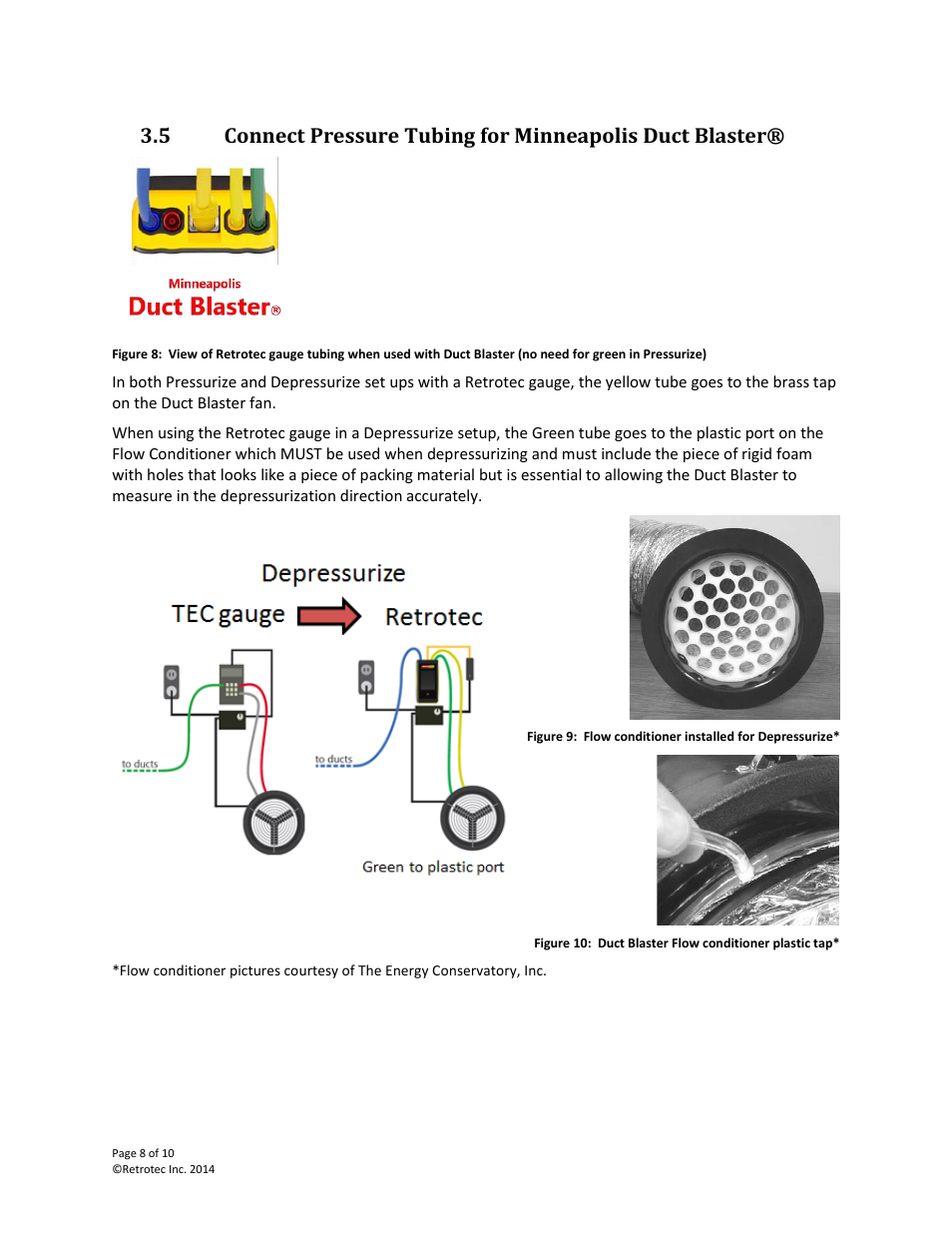 Retrotec Speed Control Adapter (for TEC fans) User Manual | Page 8 / 10