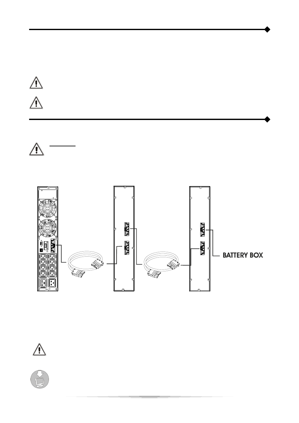 Nstallation environment, Attery, Ox installation | Etting the nominal battery capacity | Riello UPS Sentinel Dual (Low Power) (1000 - 3000 VA) User Manual | Page 11 / 32