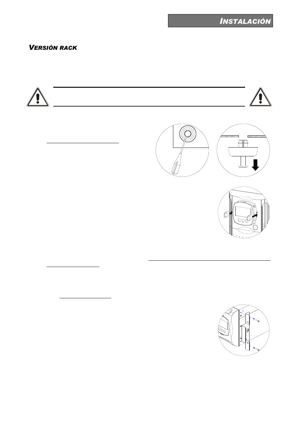 Ersión rack | Riello UPS Sentinel Dual (High Power) (3.3 - 10 kVA) User Manual | Page 127 / 146
