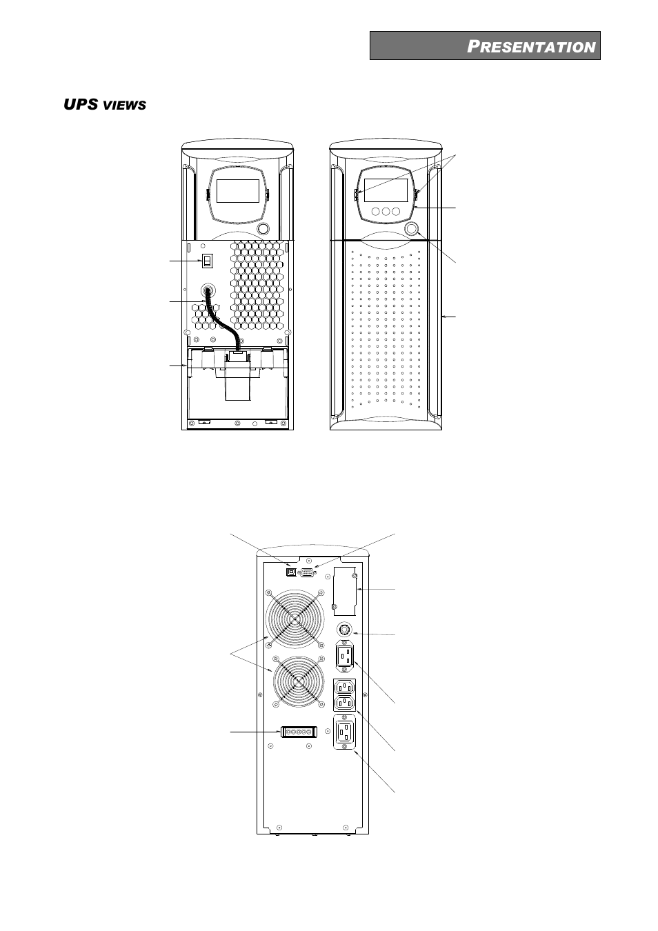 Views | Riello UPS Sentinel Dual (High Power) (3.3 - 10 kVA) User Manual | Page 45 / 146