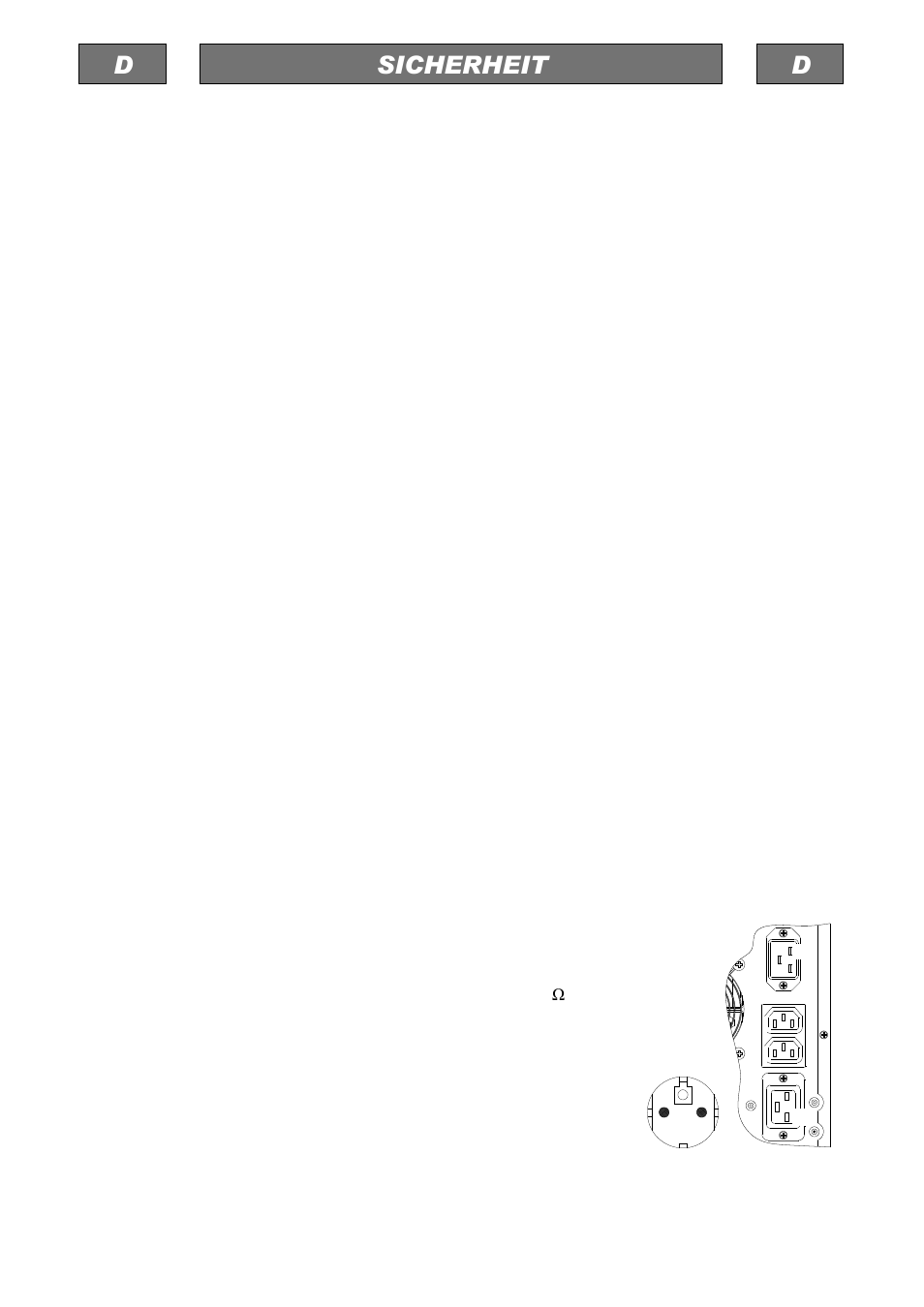 Dsicherheit d | Riello UPS Sentinel Dual (High Power) (3.3 - 10 kVA) User Manual | Page 7 / 146