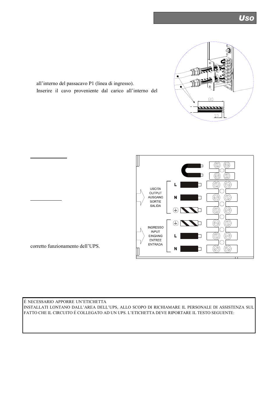 Riello UPS Sentinel Dual (High Power) (3.3 - 10 kVA) User Manual | Page 25 / 156