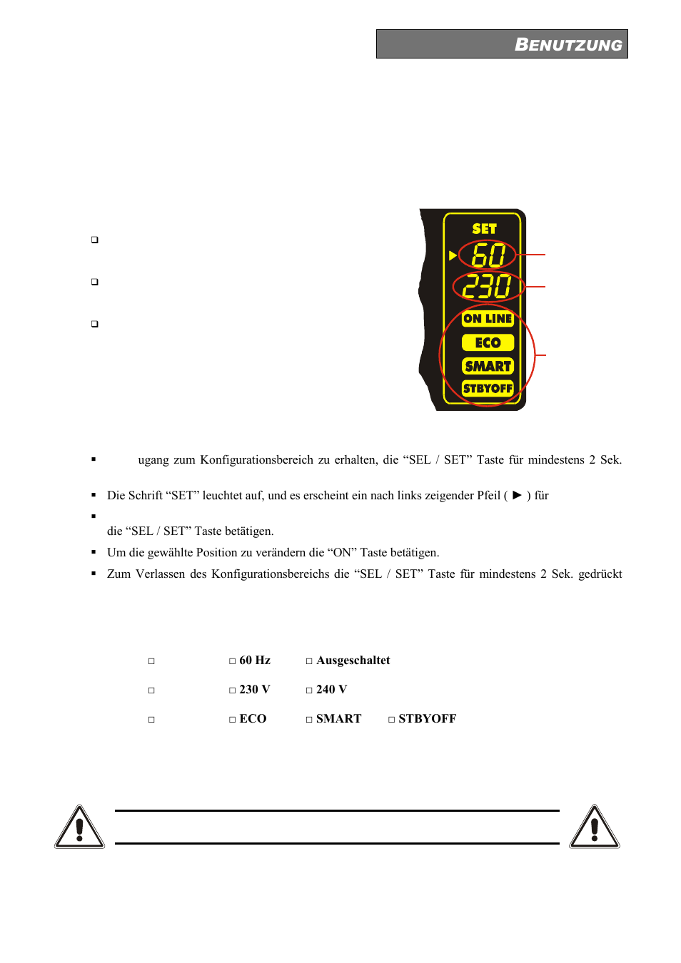 Konfigurationsbereich | Riello UPS Sentinel Dual (High Power) (3.3 - 10 kVA) User Manual | Page 85 / 156