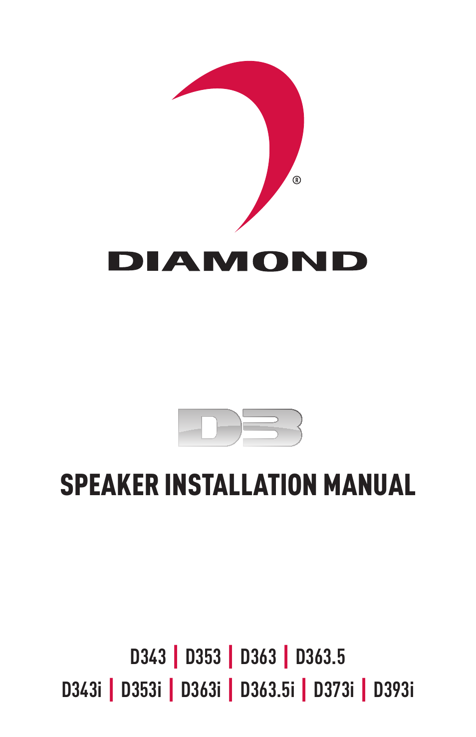 Diamond D363.5 User Manual | 8 pages
