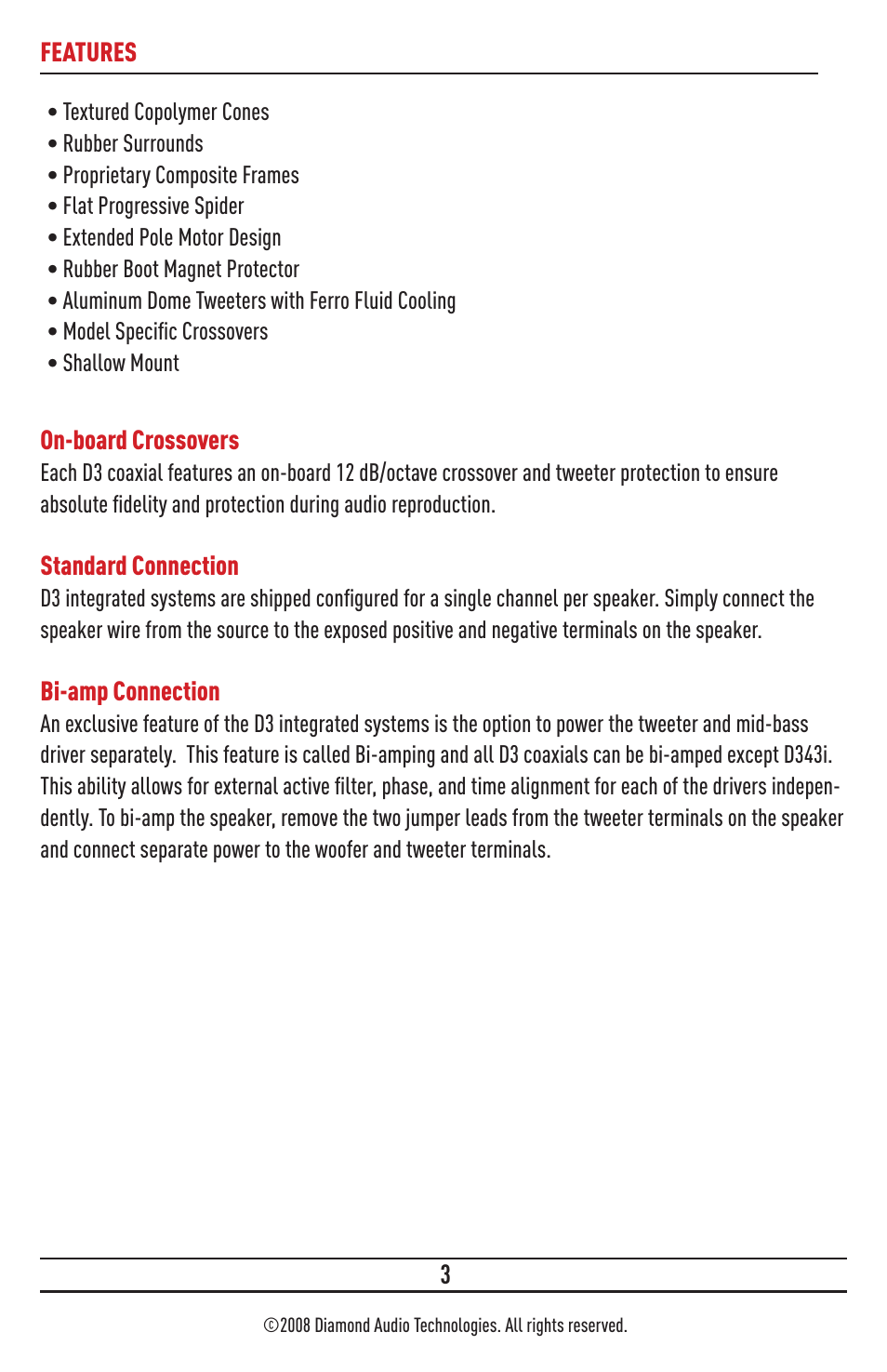 Diamond D363.5 User Manual | Page 3 / 8