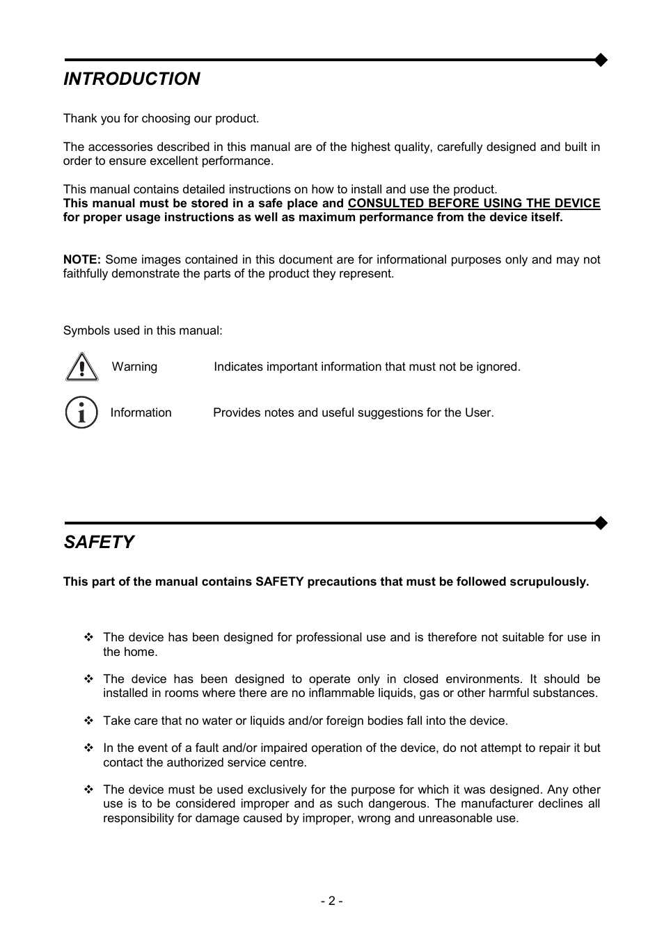 Introduction, Safety | Riello UPS NetMan 204 User Manual | Page 2 / 48