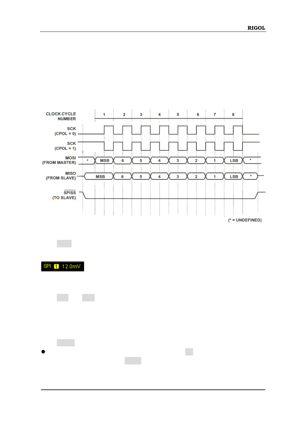 Spi trigger, Spi trigger -23 | RIGOL DS6000 Series User Manual | Page 115 / 280