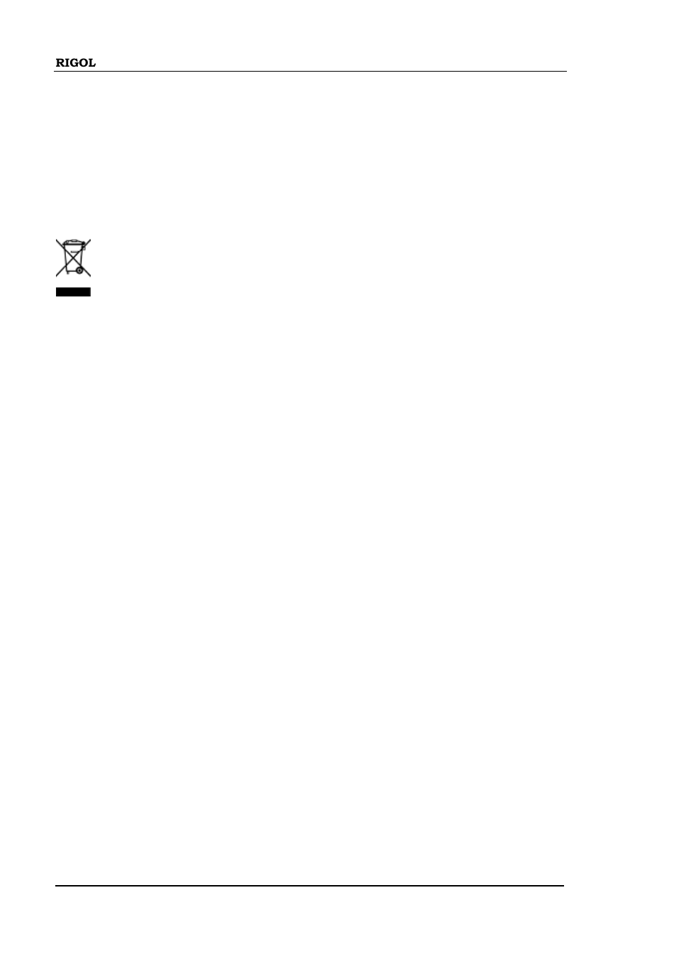 Environmental considerations | RIGOL DS6000 Series User Manual | Page 12 / 280