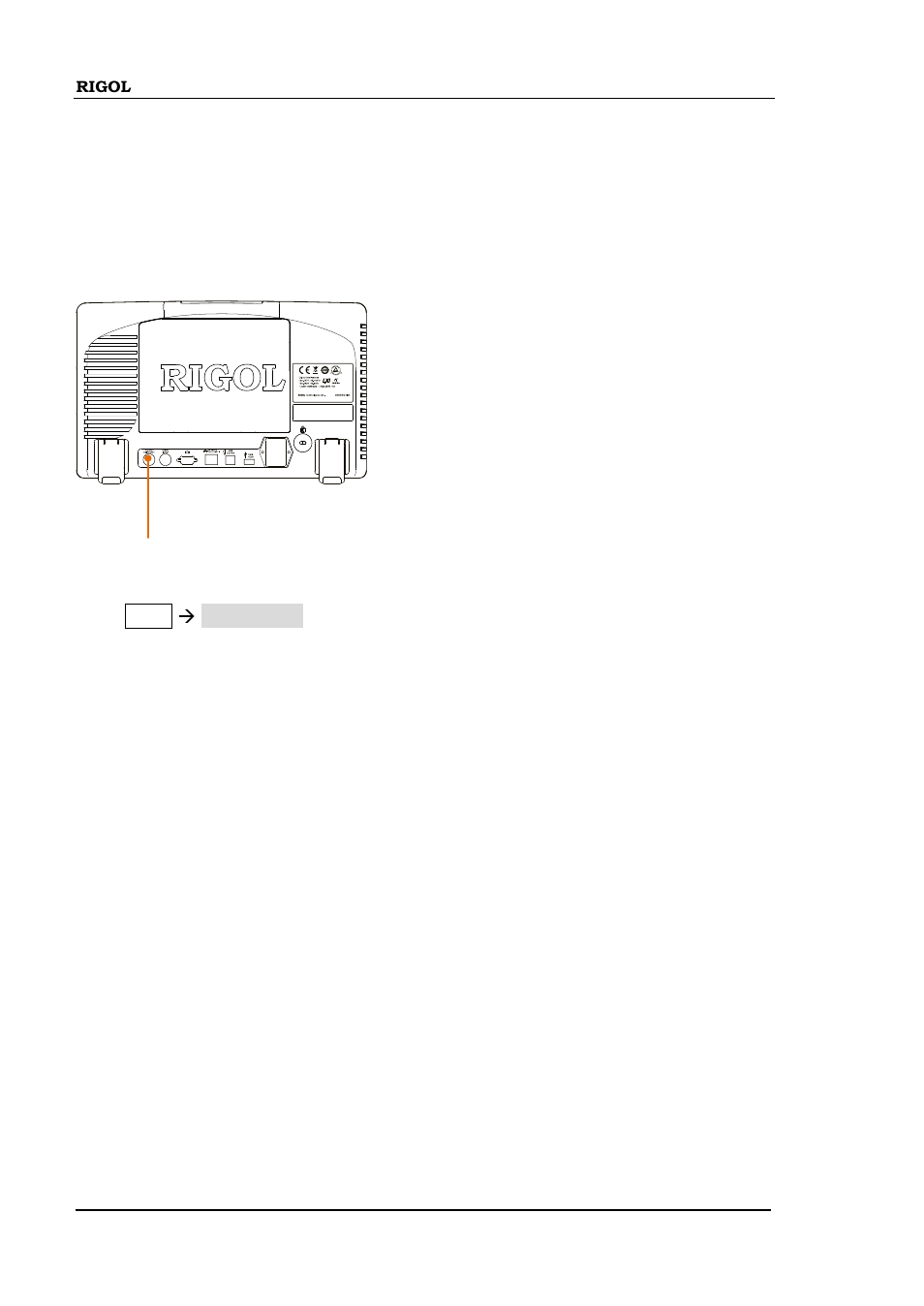 Trigger ouput connector, Trigger ouput connector -32 | RIGOL DS6000 Series User Manual | Page 124 / 280