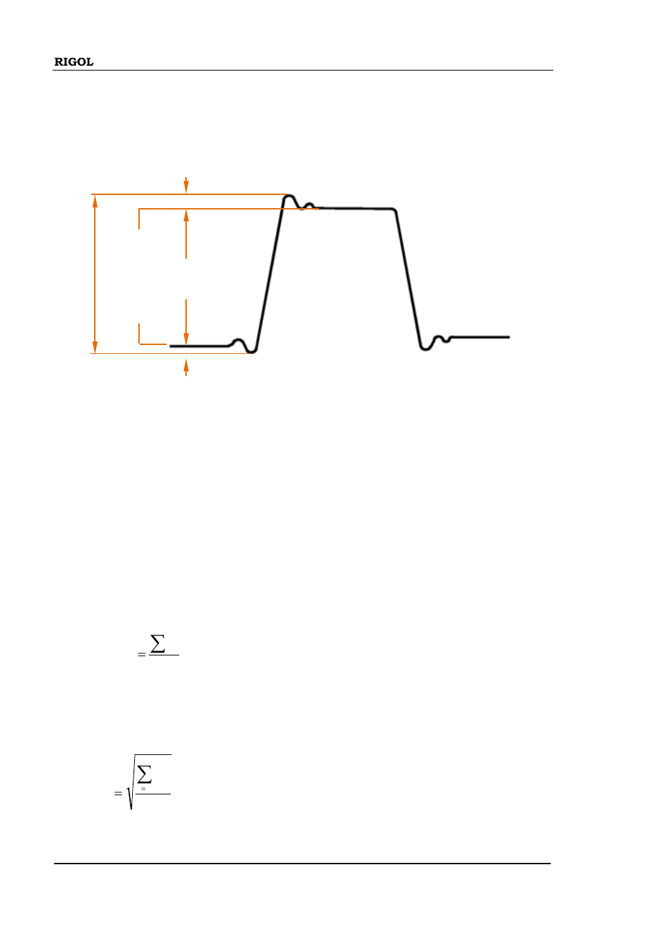 Voltage parameters | RIGOL DS6000 Series User Manual | Page 142 / 280