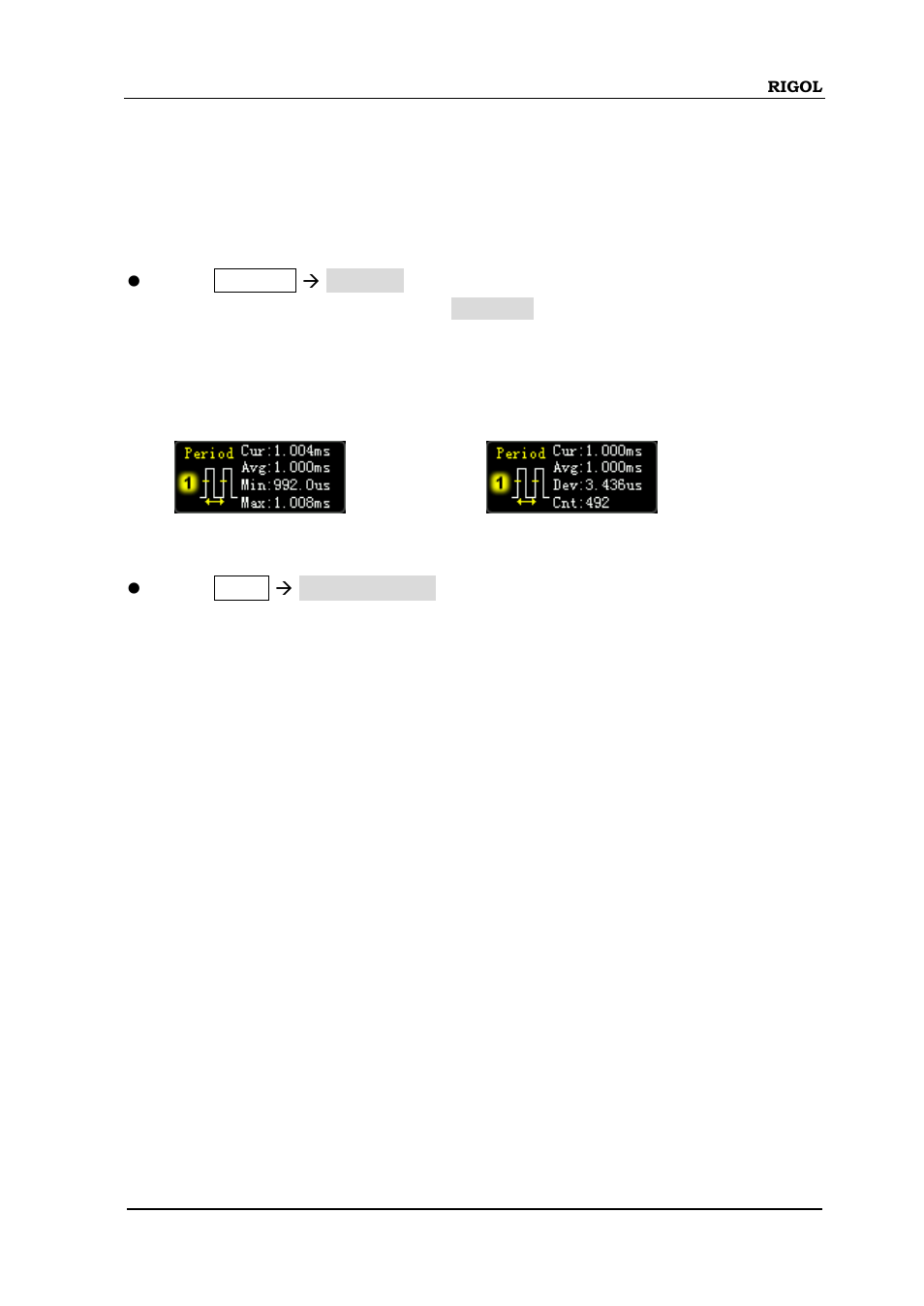 Statistic function, Statistic function -25 | RIGOL DS6000 Series User Manual | Page 149 / 280