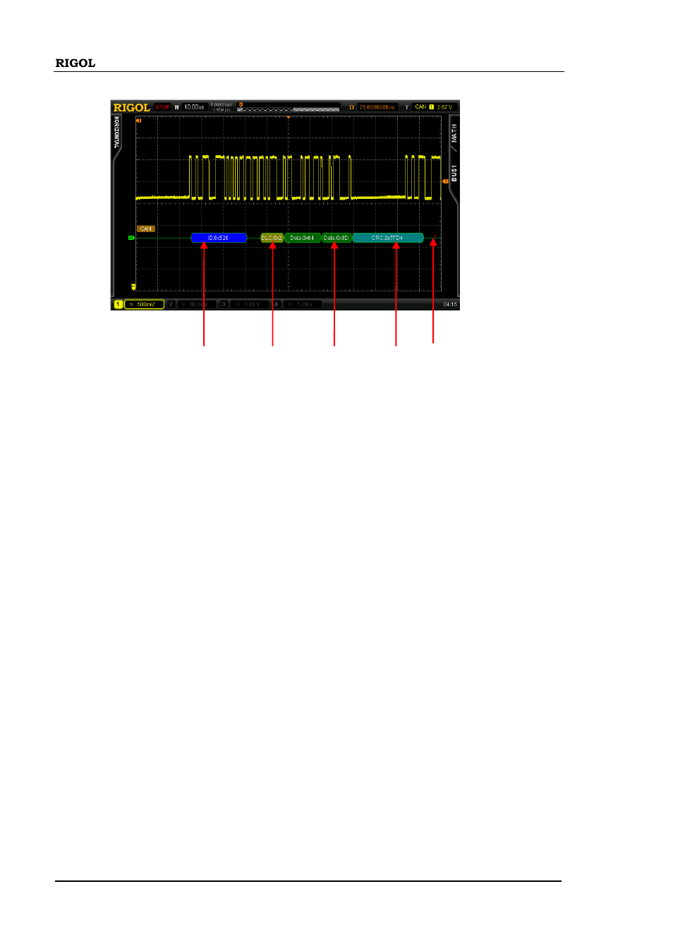 RIGOL DS6000 Series User Manual | Page 176 / 280