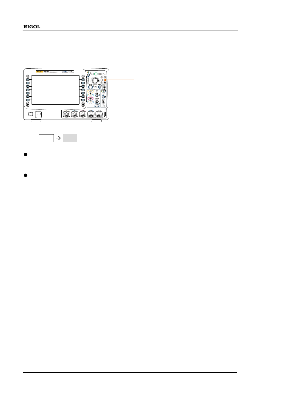To select the display type, To select the display type -2 | RIGOL DS6000 Series User Manual | Page 206 / 280