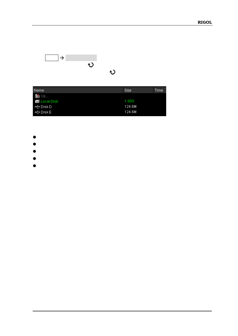 Disk management, Disk management -9 | RIGOL DS6000 Series User Manual | Page 219 / 280