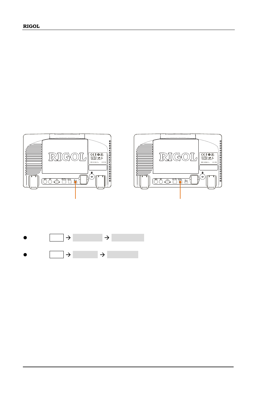 To print the waveform, To connect the print device, To print the waveform -18 | To connect the print device -18 | RIGOL DS6000 Series User Manual | Page 250 / 280
