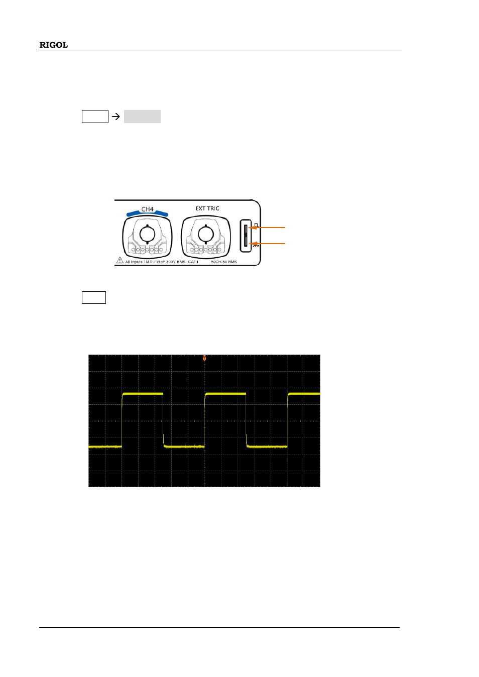 Function inspection, Function inspection -10 | RIGOL DS6000 Series User Manual | Page 32 / 280