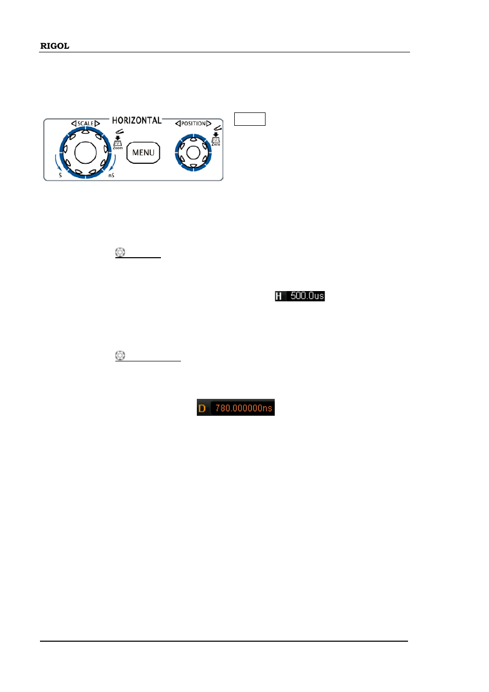 Horizontal, Horizontal -18 | RIGOL DS6000 Series User Manual | Page 40 / 280