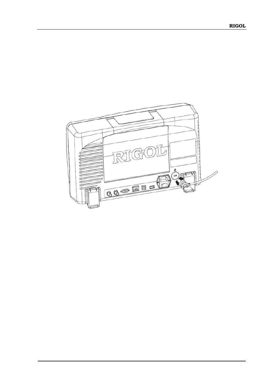 To use the security lock, To use the security lock -29 | RIGOL DS6000 Series User Manual | Page 51 / 280