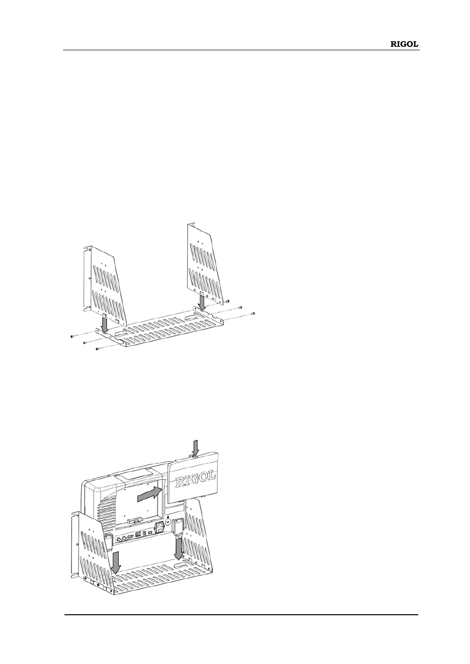 Installation procedures, Installation procedures -33 | RIGOL DS6000 Series User Manual | Page 55 / 280