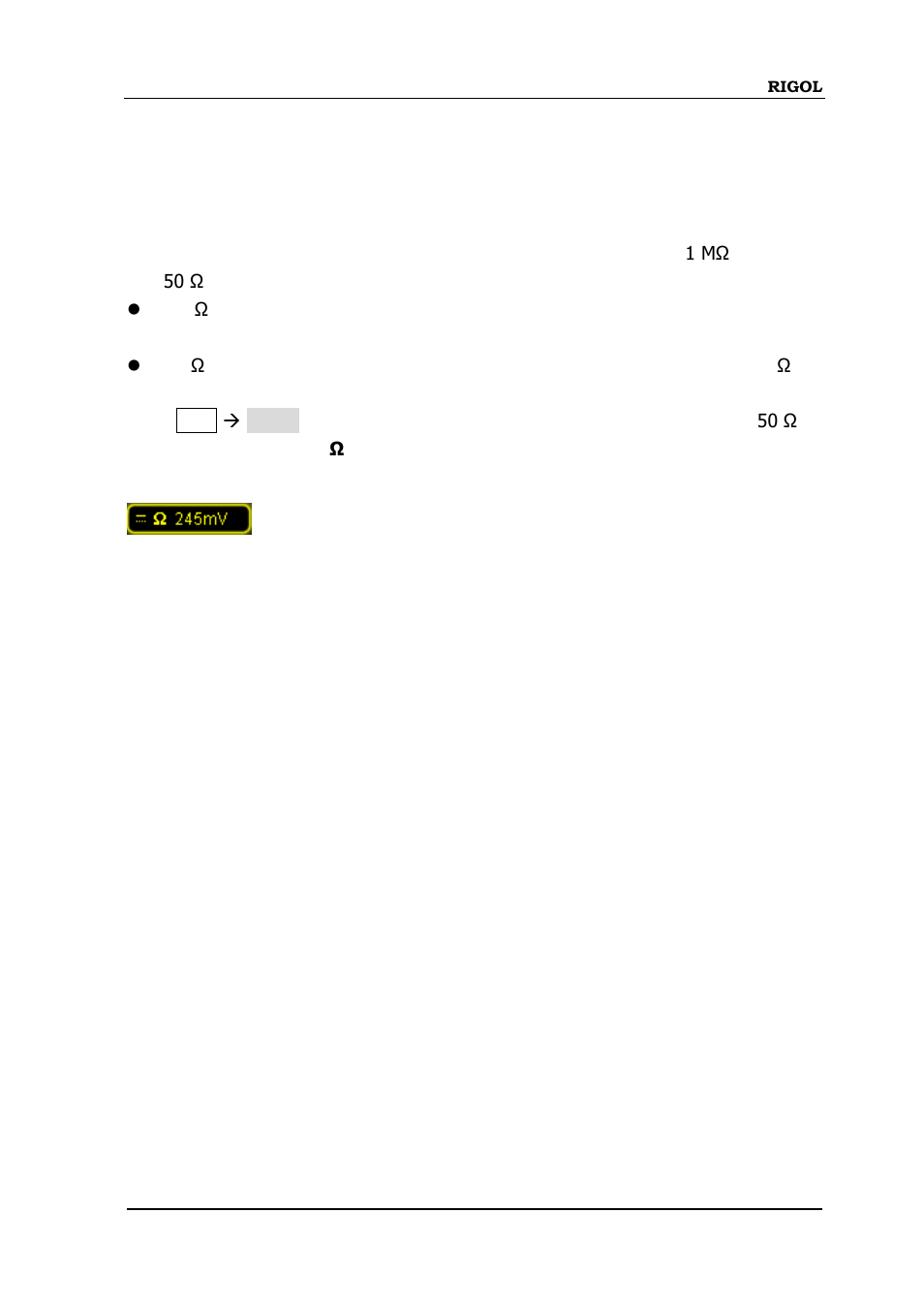 Input impedance, Input impedance -7 | RIGOL DS6000 Series User Manual | Page 65 / 280