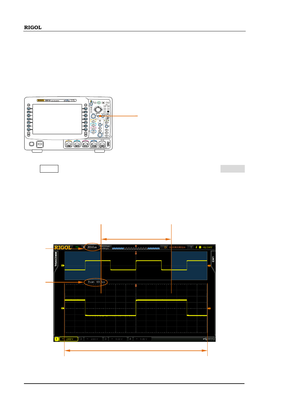 Delayed sweep, Delayed sweep -2 | RIGOL DS6000 Series User Manual | Page 72 / 280