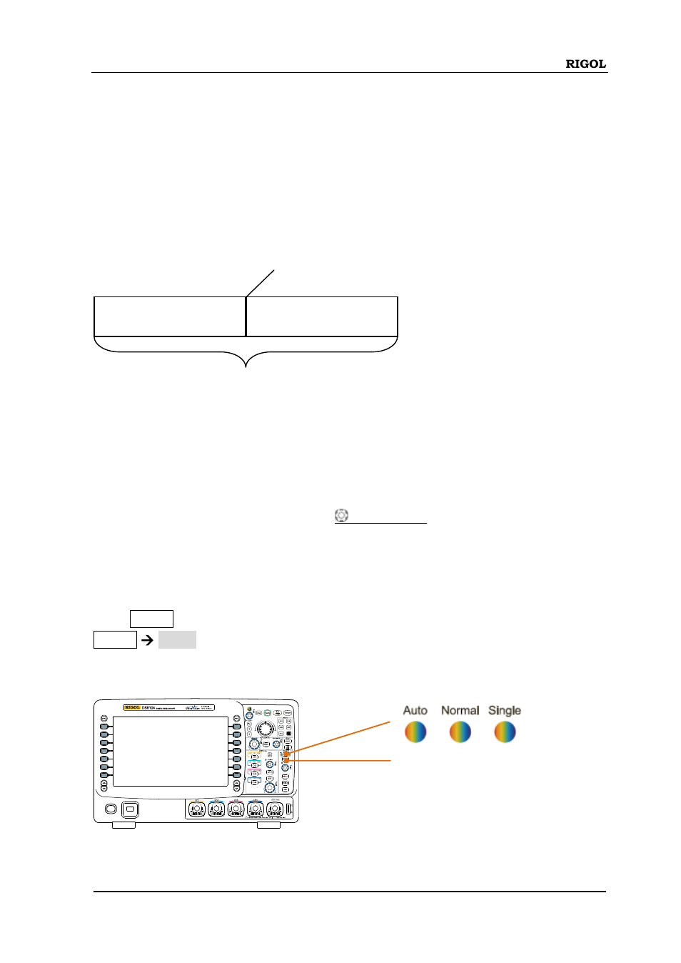 Trigger mode, Trigger mode -3 | RIGOL DS6000 Series User Manual | Page 95 / 280