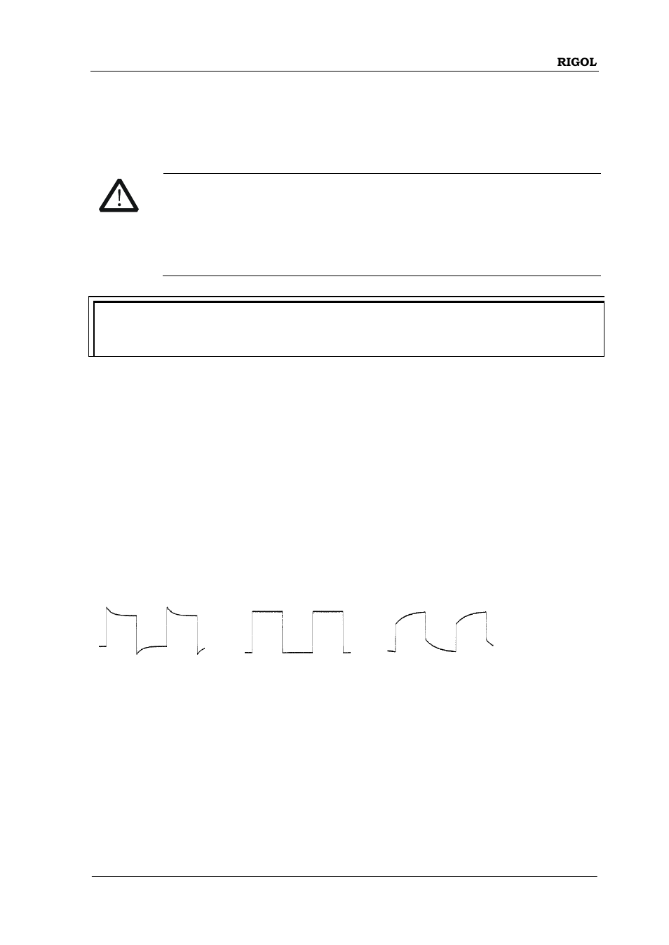 Probe compensation | RIGOL DS6000 Series User Manual | Page 57 / 79