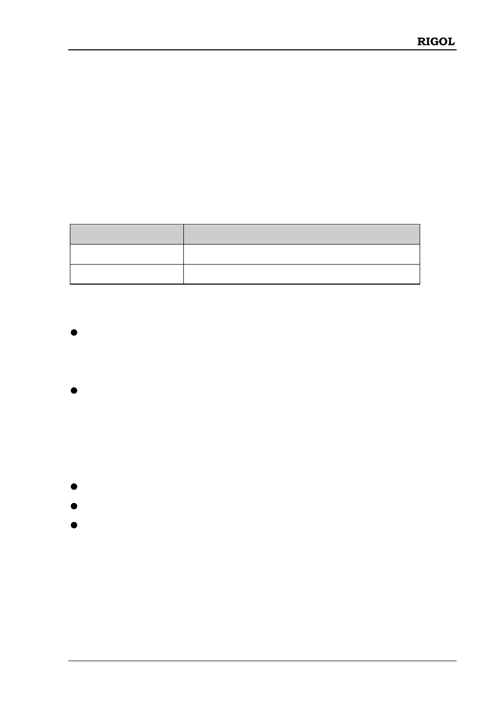 Document overview | RIGOL DS6000 Series User Manual | Page 35 / 63