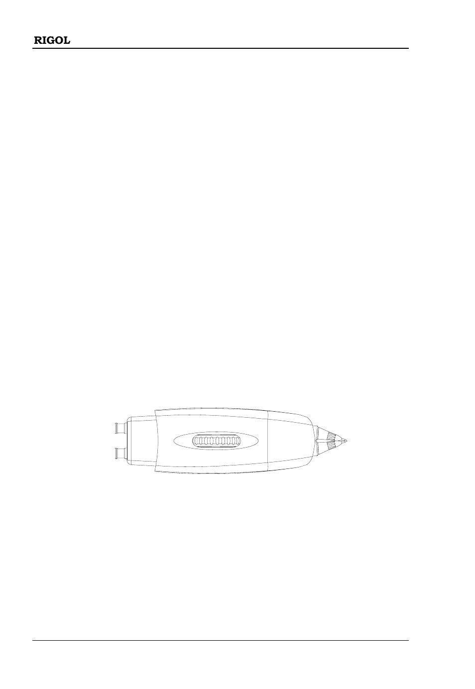 Probe head | RIGOL DS6000 Series User Manual | Page 44 / 63