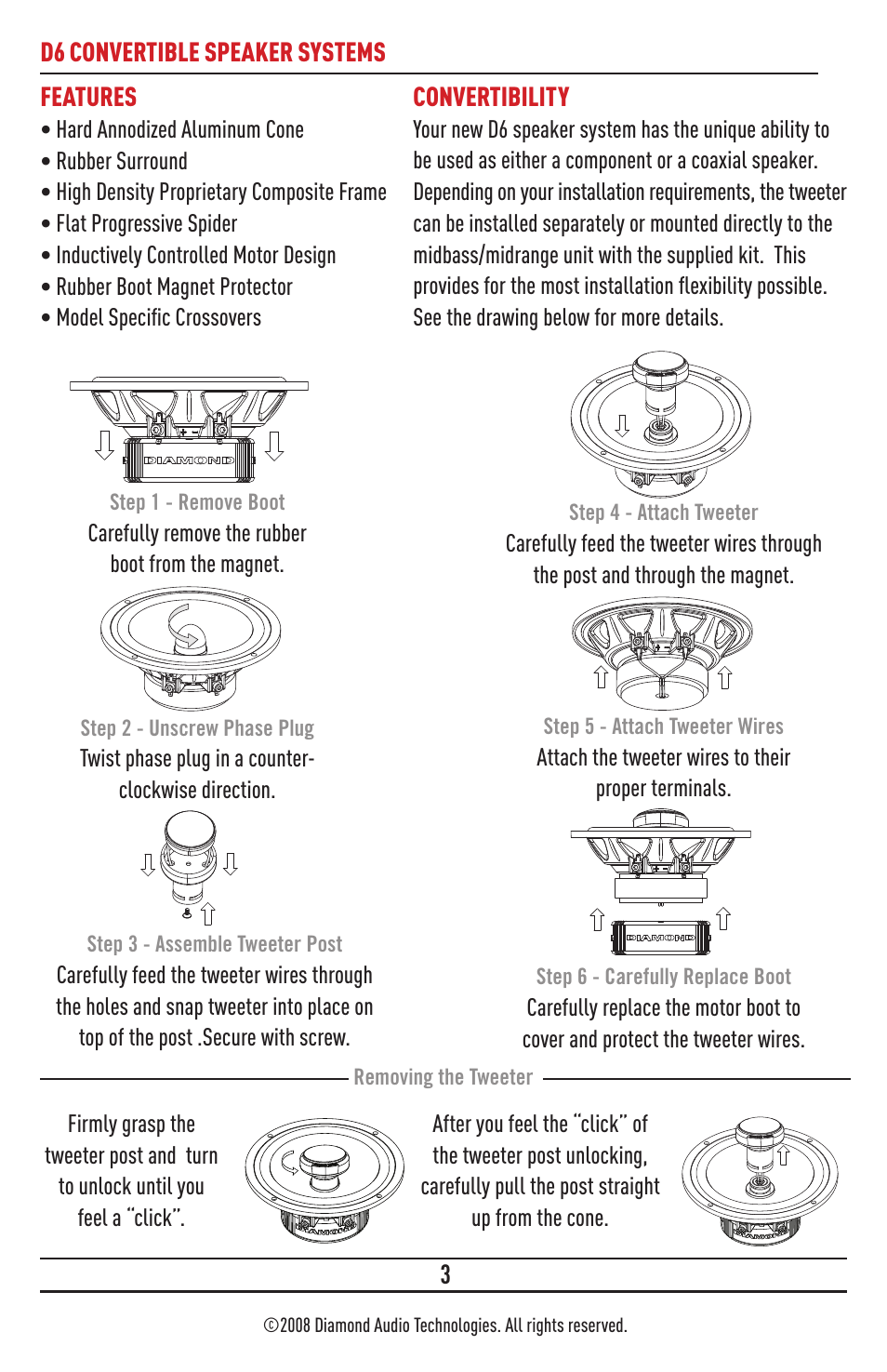 Diamond D652 User Manual | Page 3 / 8