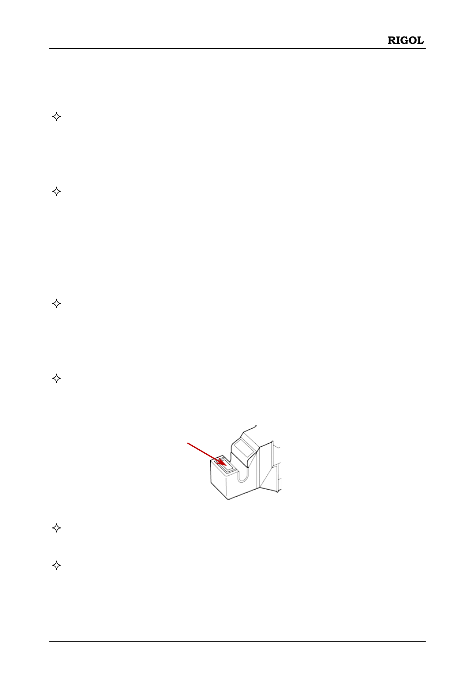 Precautions | RIGOL DS6000 Series User Manual | Page 39 / 66