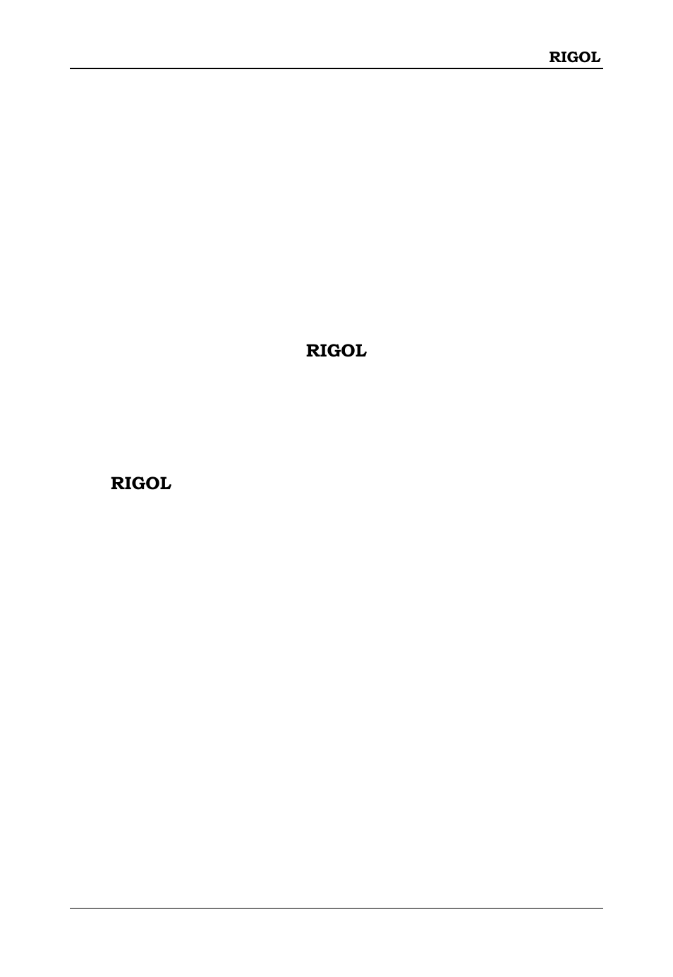 General inspection | RIGOL DS6000 Series User Manual | Page 43 / 66