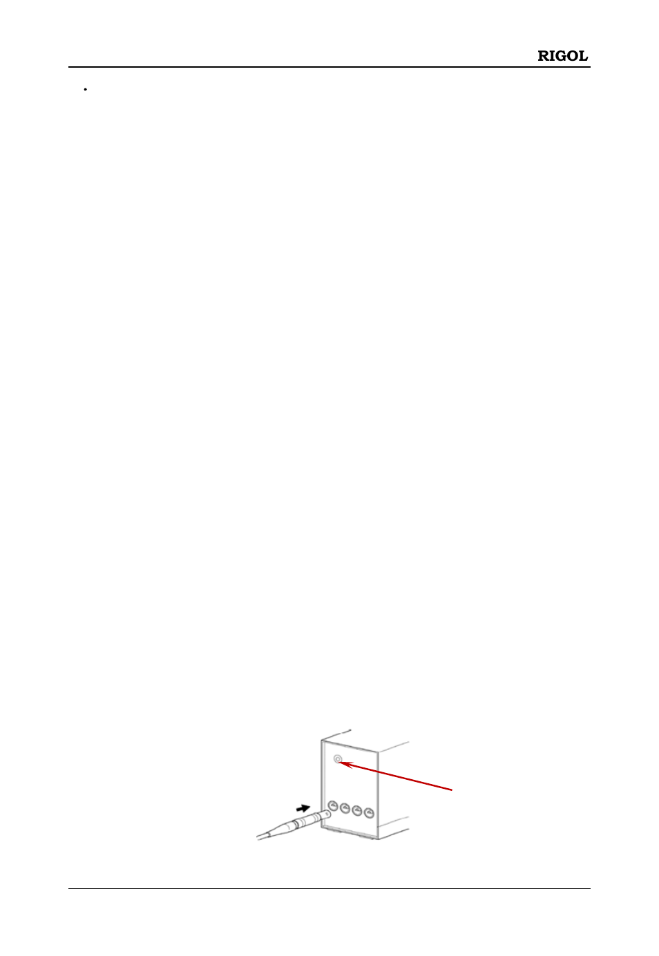 To use the current probe, Measurement preparations | RIGOL DS6000 Series User Manual | Page 51 / 66