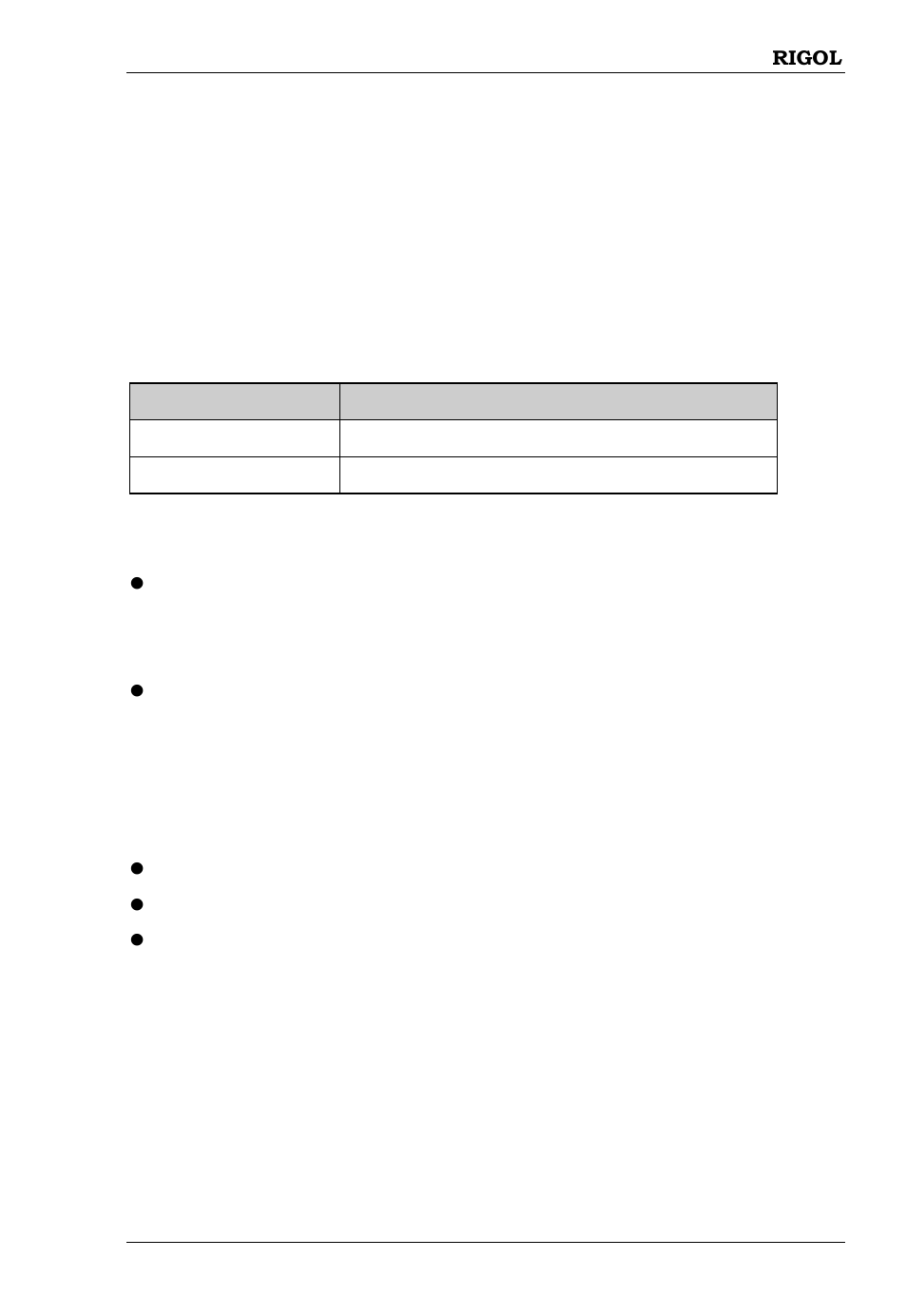 Document overview | RIGOL DS6000 Series User Manual | Page 29 / 49