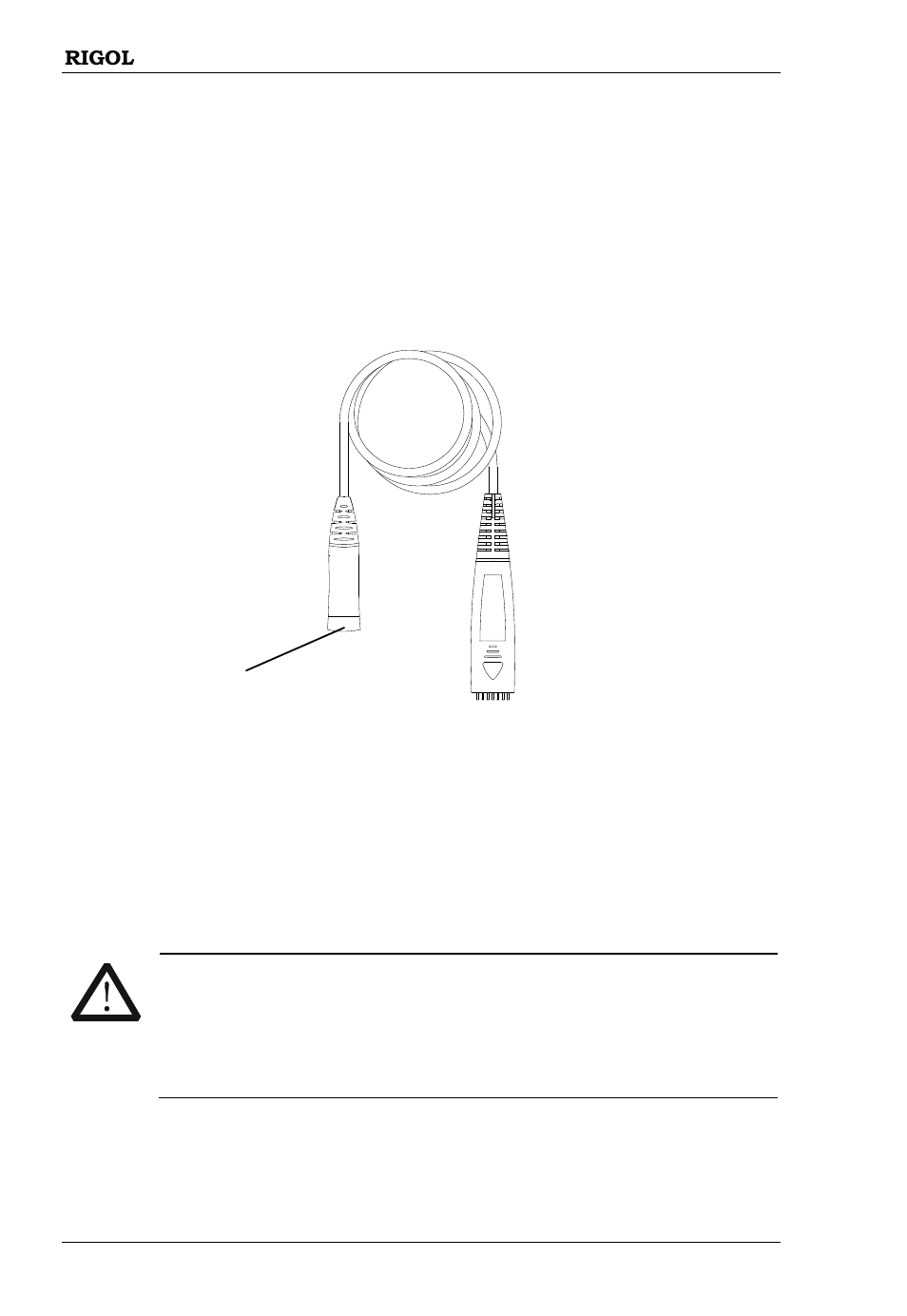 Active probe amplifier | RIGOL DS6000 Series User Manual | Page 36 / 49