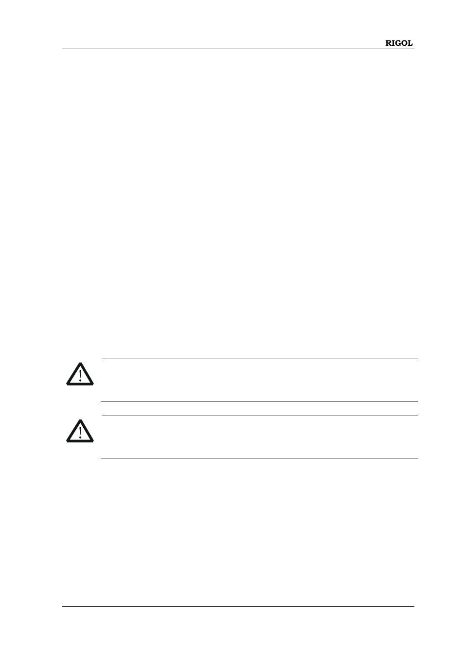 Safety terms and symbols | RIGOL MSO/DS4000 Series User Manual | Page 37 / 68