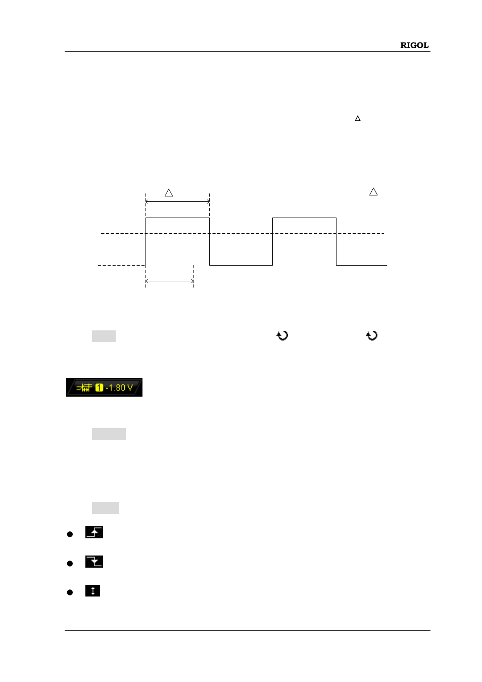 Timeout trigger (option), Timeout trigger (option) -31 | RIGOL MSO/DS2000A Series User Manual | Page 117 / 317