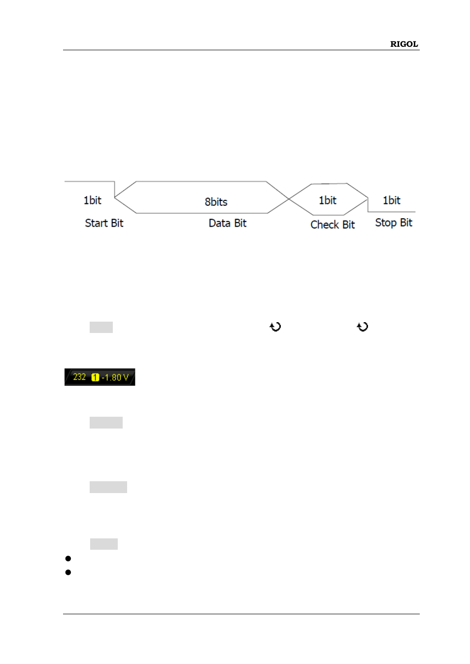 Rs232 trigger, Rs232 trigger -37 | RIGOL MSO/DS2000A Series User Manual | Page 123 / 317