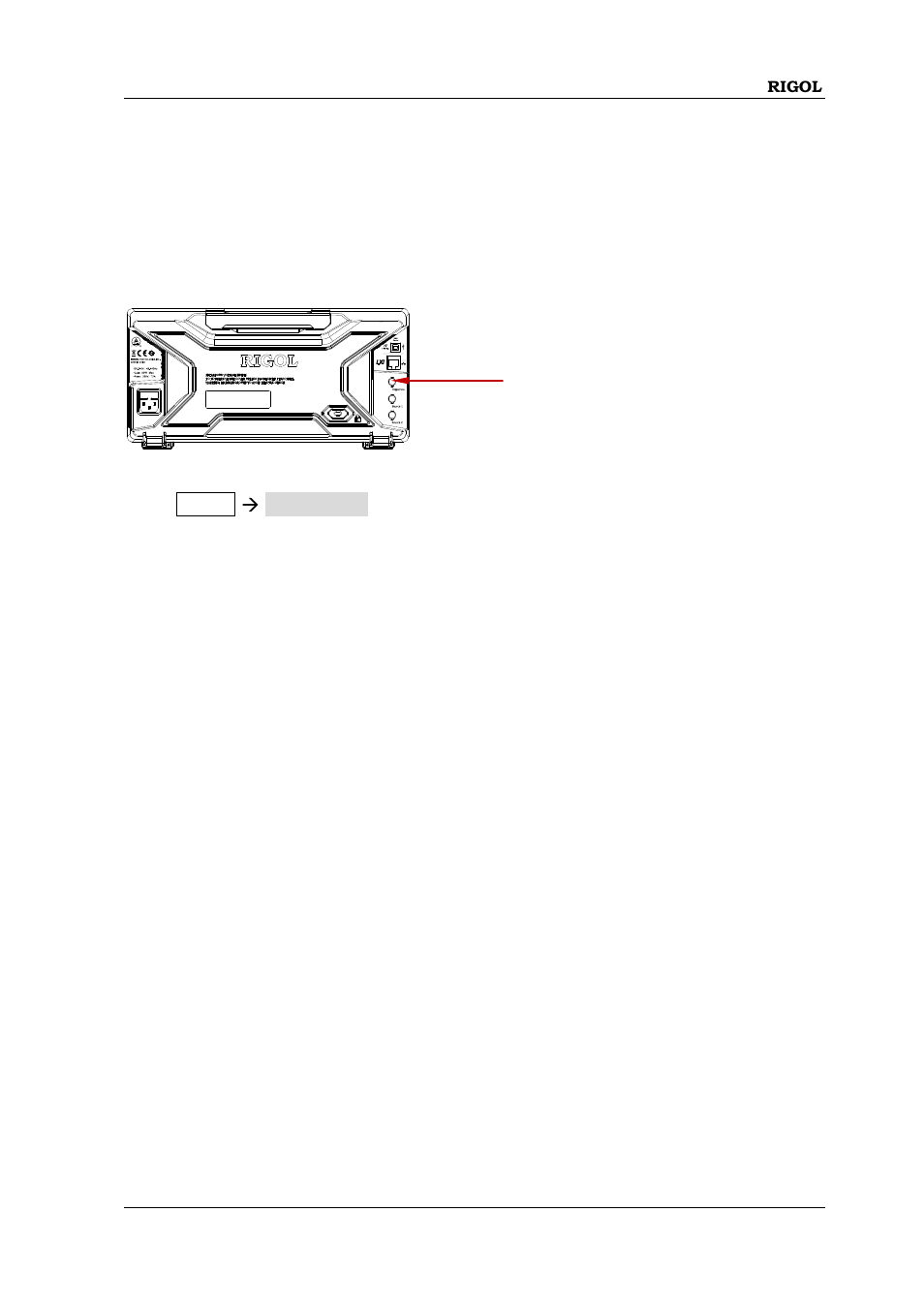 Trigger output connector, Trigger output connector -49 | RIGOL MSO/DS2000A Series User Manual | Page 135 / 317