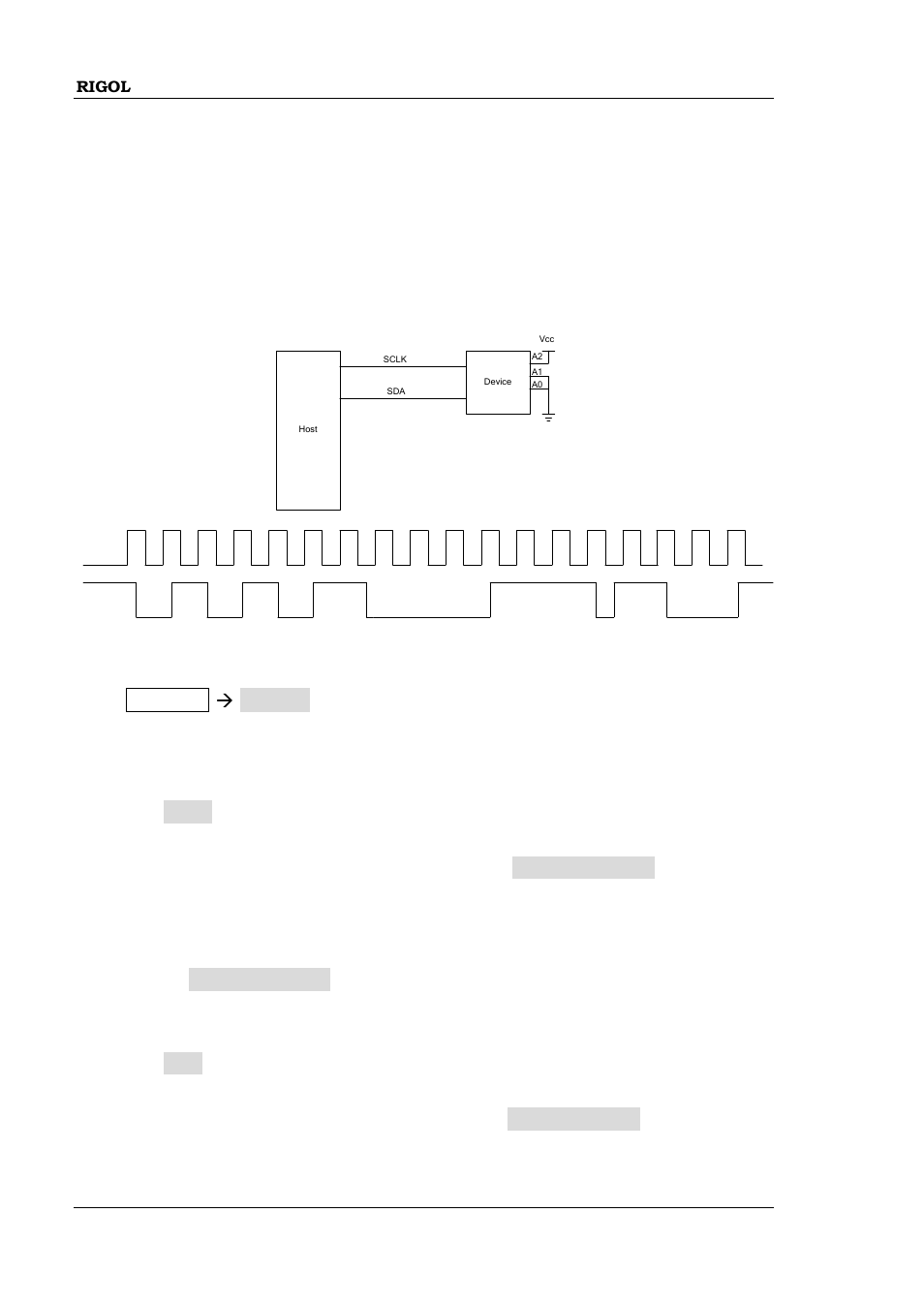 I2c decoding (option), I2c decoding (option) -10 | RIGOL MSO/DS2000A Series User Manual | Page 188 / 317