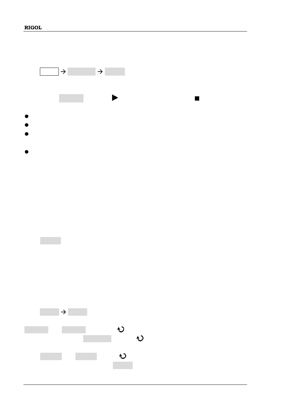 To enable pass/fail test, To select source, Mask range | RIGOL MSO/DS2000A Series User Manual | Page 204 / 317