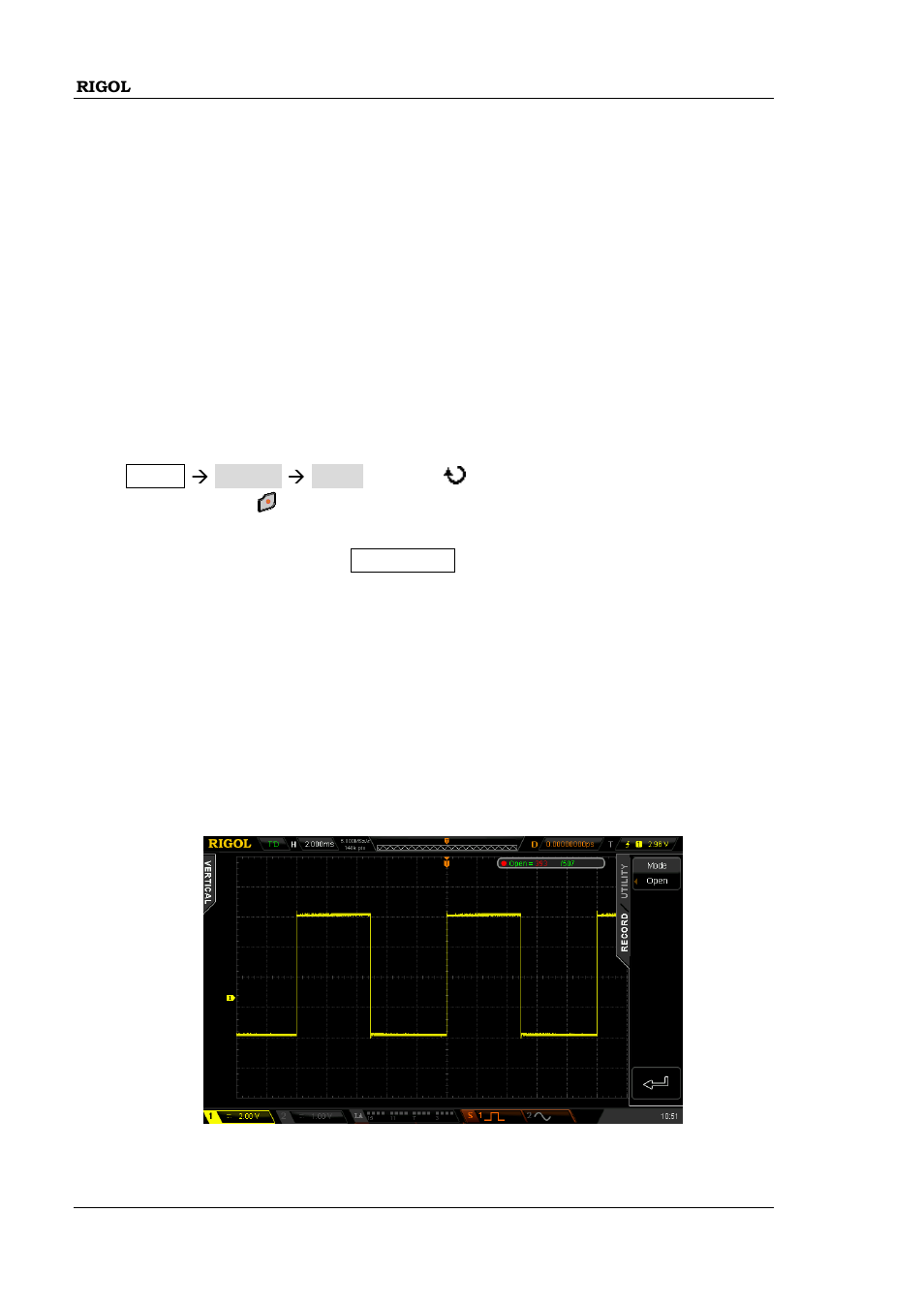 Record constant on, Record constant on -4 | RIGOL MSO/DS2000A Series User Manual | Page 210 / 317