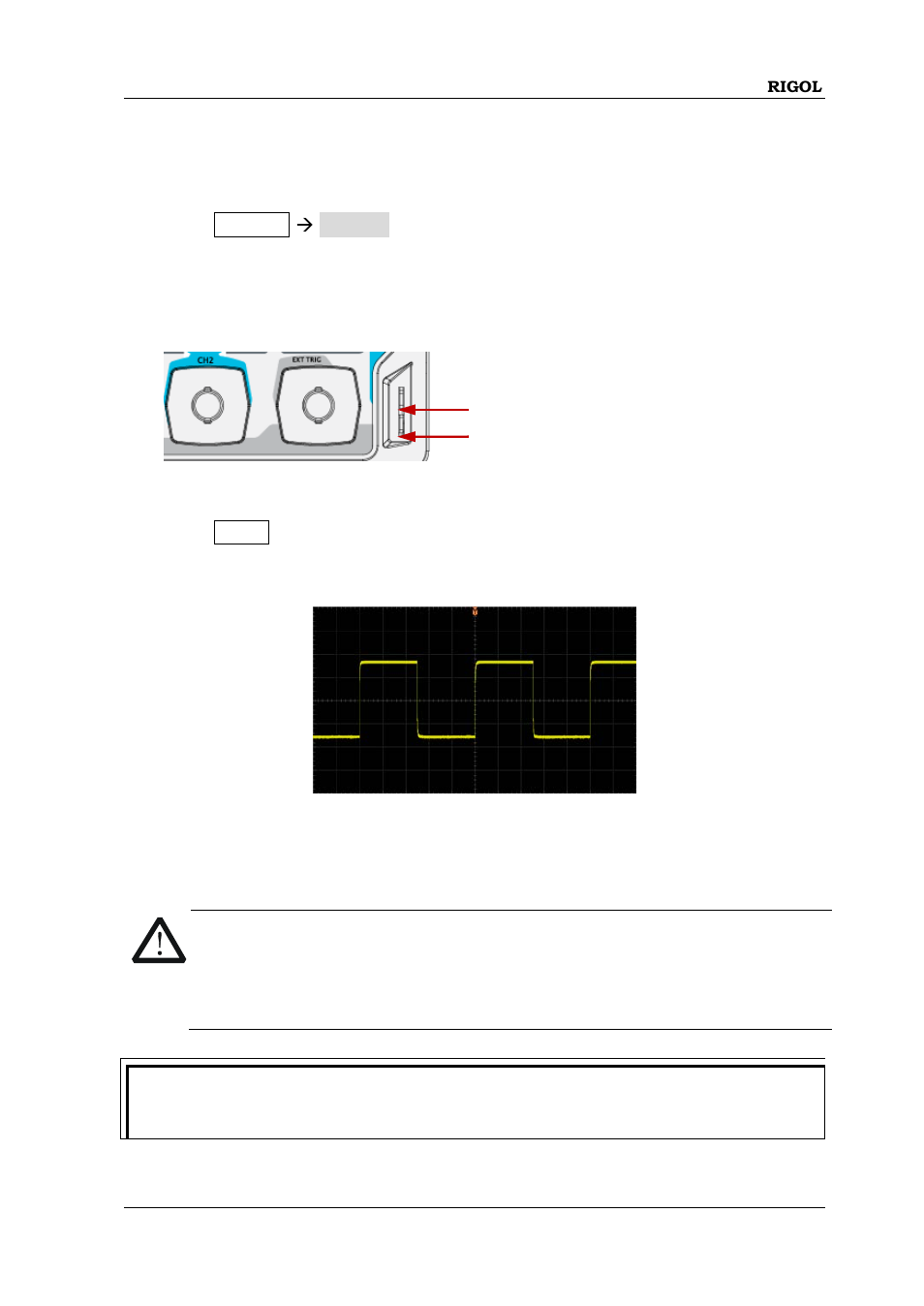 Function inspection, Function inspection -7 | RIGOL MSO/DS2000A Series User Manual | Page 35 / 317