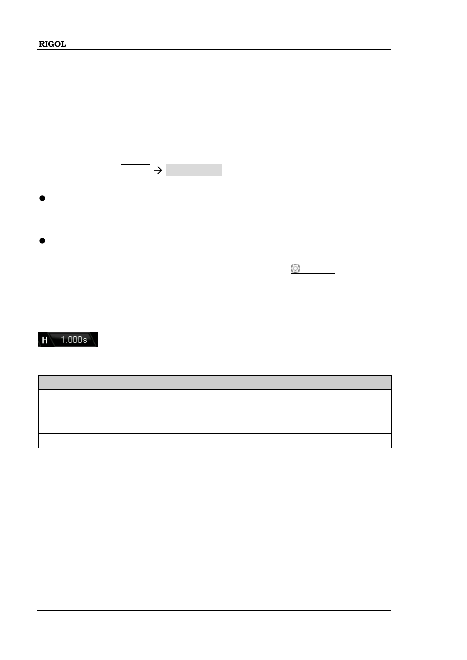 Horizontal scale, Horizontal scale -8 | RIGOL MSO/DS2000A Series User Manual | Page 74 / 317