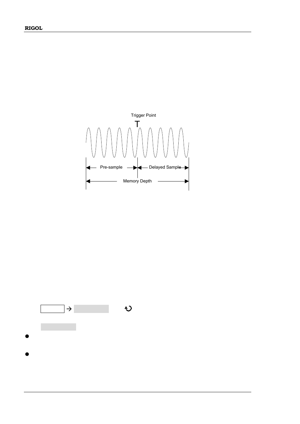 Memory depth, Memory depth -8 | RIGOL MSO/DS2000A Series User Manual | Page 84 / 317